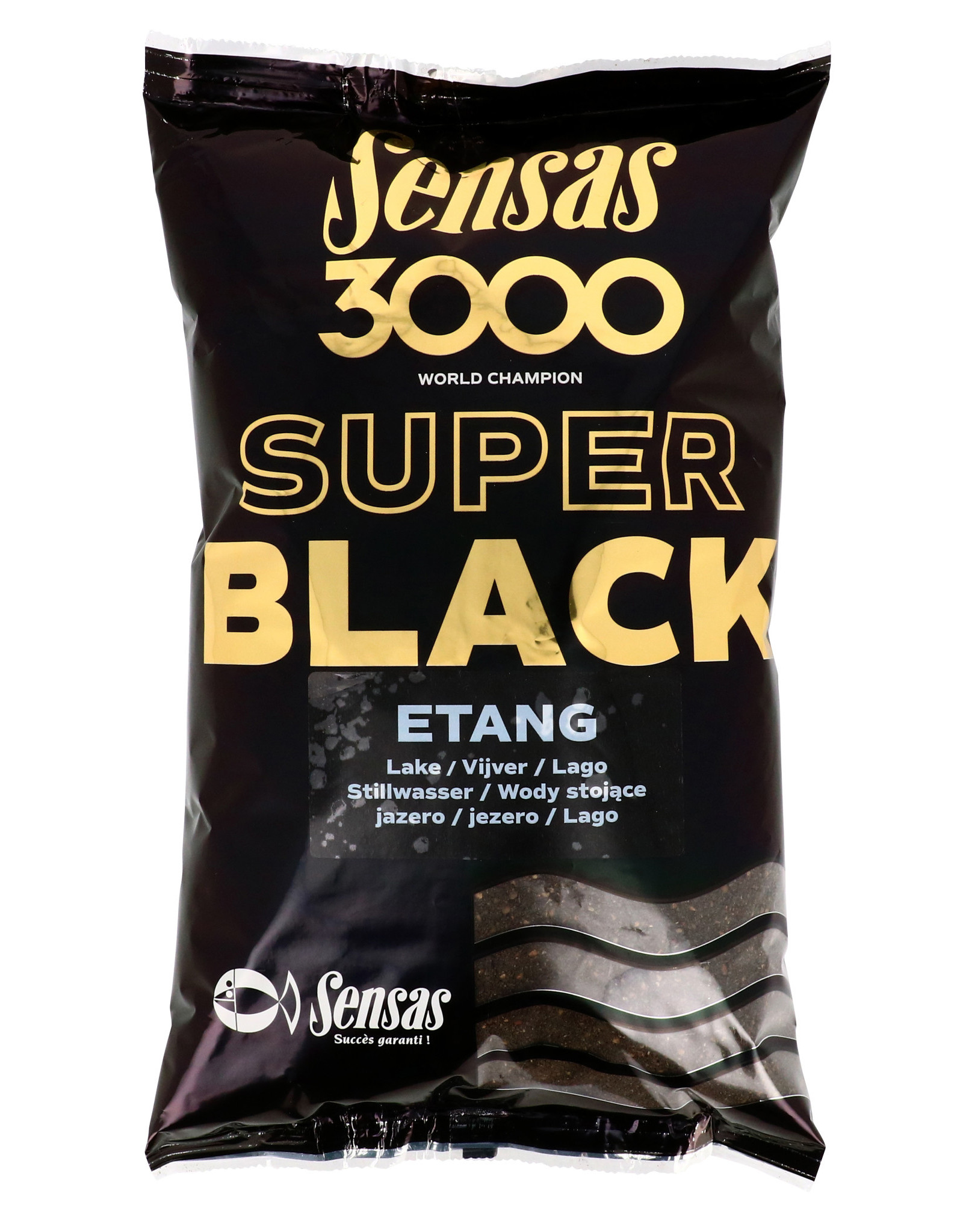 Sensas 3000 SUPER BLACK ETANG (VIJVER) 1KG