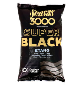 Sensas 3000 SUPER BLACK ETANG (VIJVER) 1KG