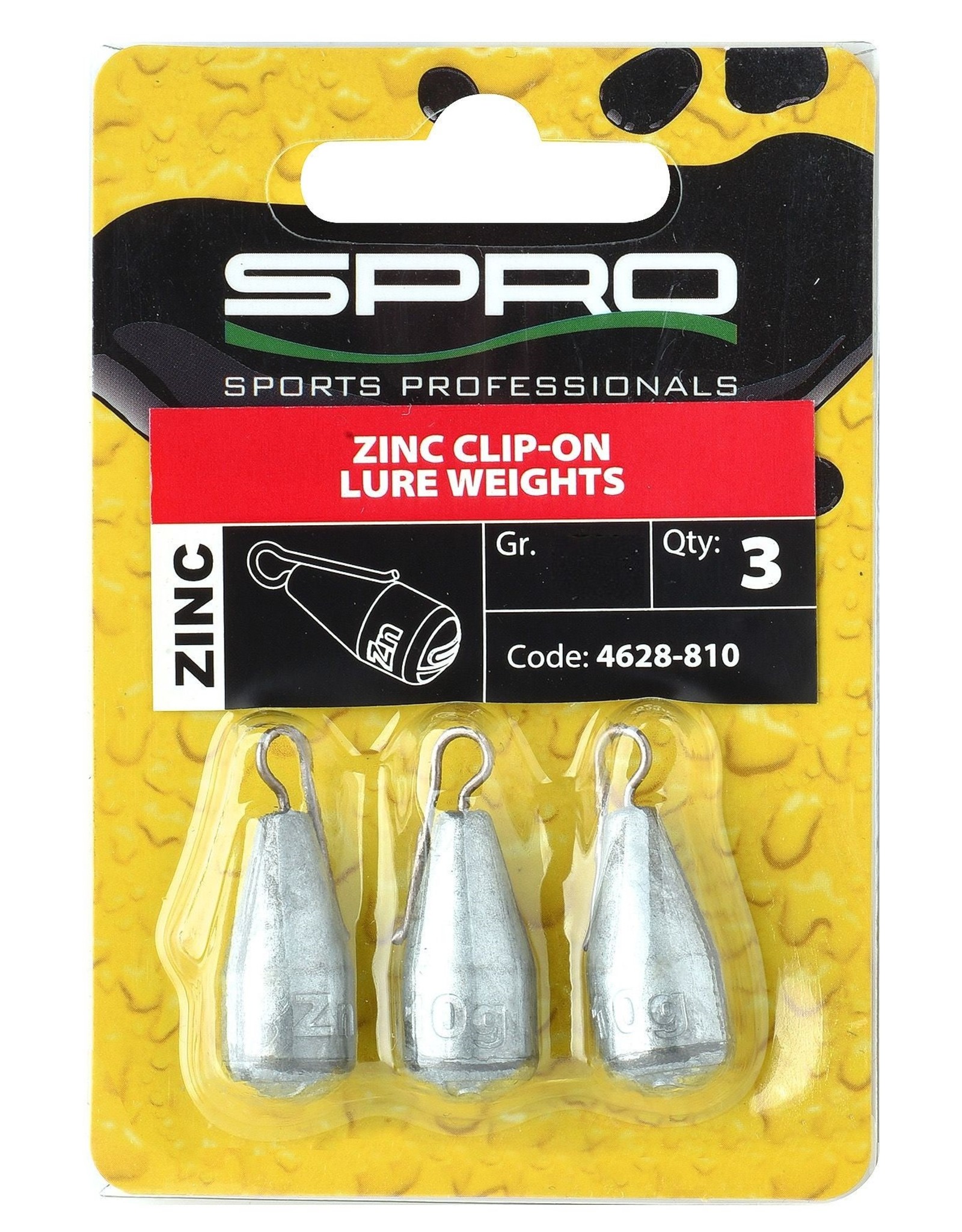 Spro ZINK CLIP-ON LURE WEIGHTS 3GR 3ST