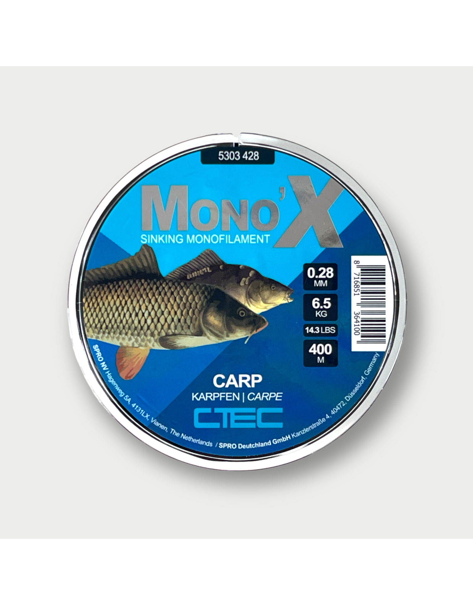 C-Tec MONO X CARP BLACK