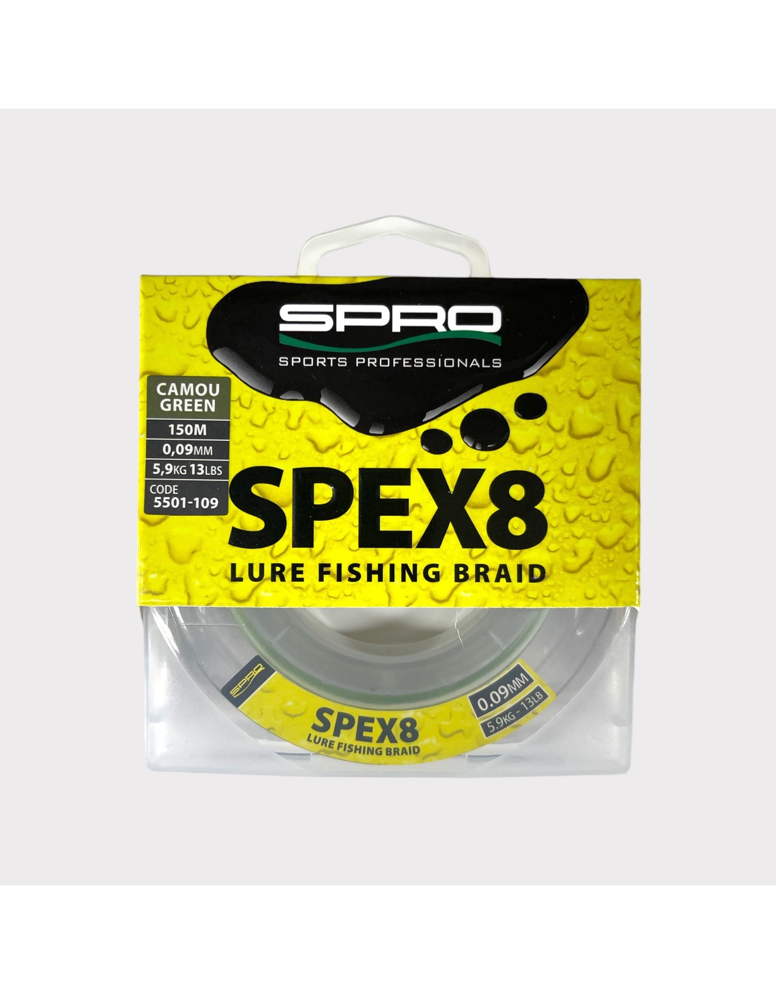 Spro SPEX8 BRAID CAMOU GREEN