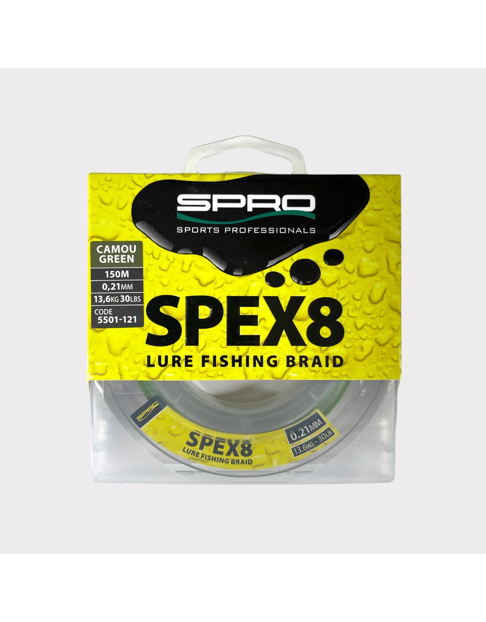 Spro SPEX8 BRAID CAMOU GREEN