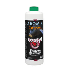 Sensas AROMIX CARP TASTY STRAWBERRY 500ML