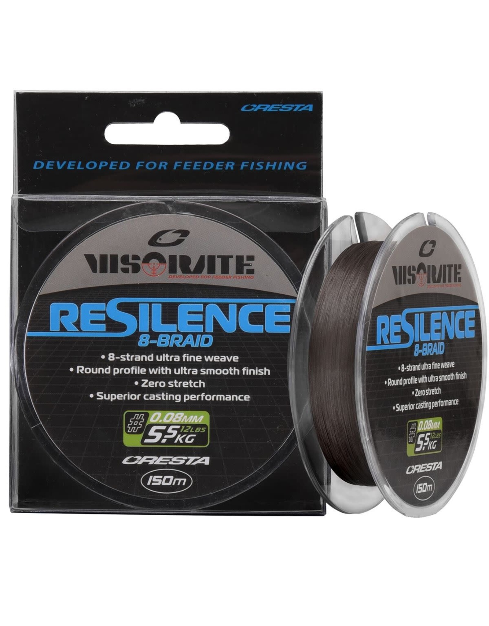 Cresta VISORATE RESILENCE 8-BRAID 0,08MM