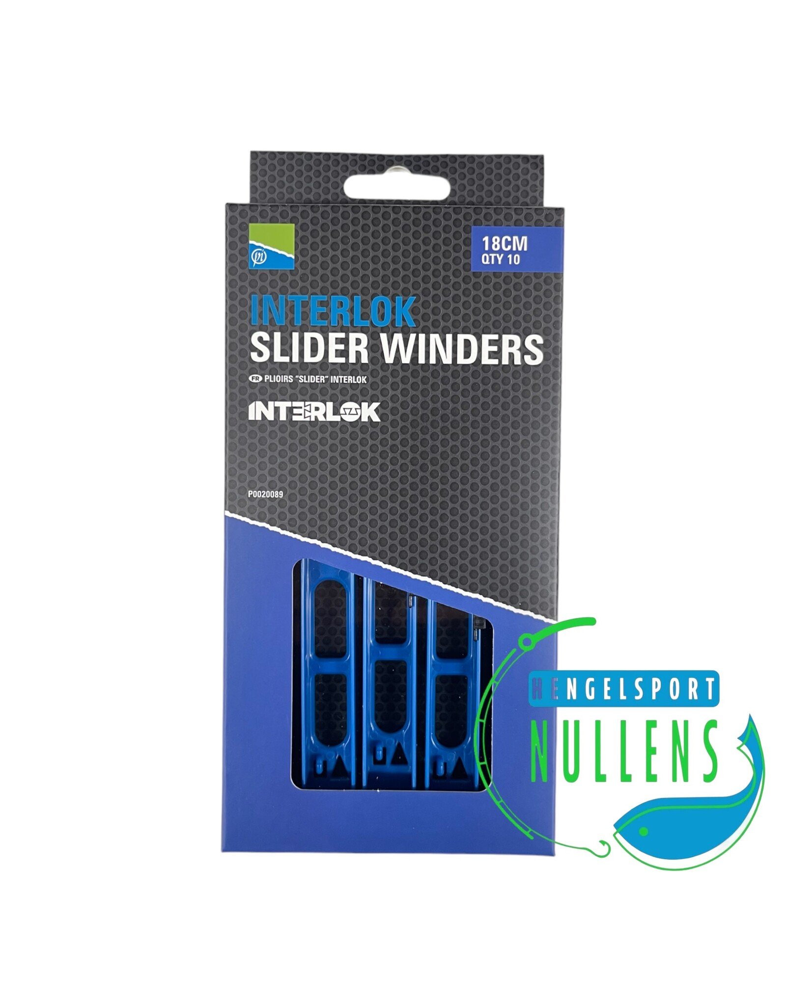 Preston INTERLOK SLIDER WINDERS - 18CM 10ST