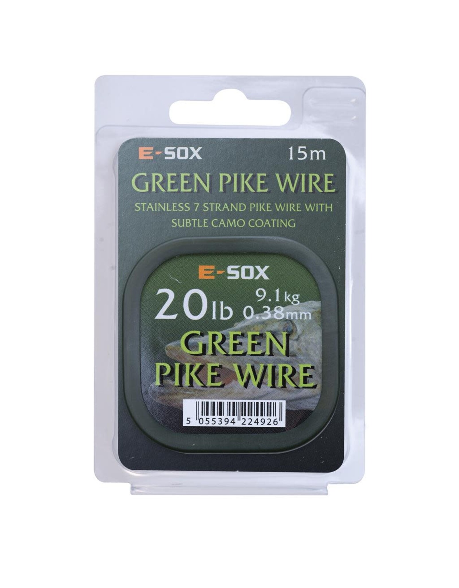 E-sox Green Pike Wire 20lb