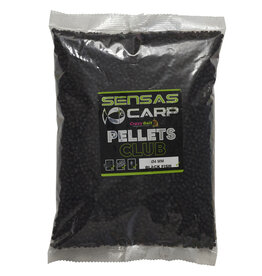 Sensas PELLETS CLUB ZWART VIS 4MM - 1KG