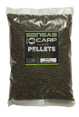 Sensas PELLETS CLUB GROEN VIS 4MM - 1KG