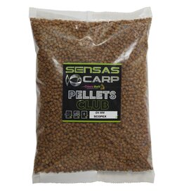 Sensas PELLETS CLUB SCOPEX 4MM - 1KG