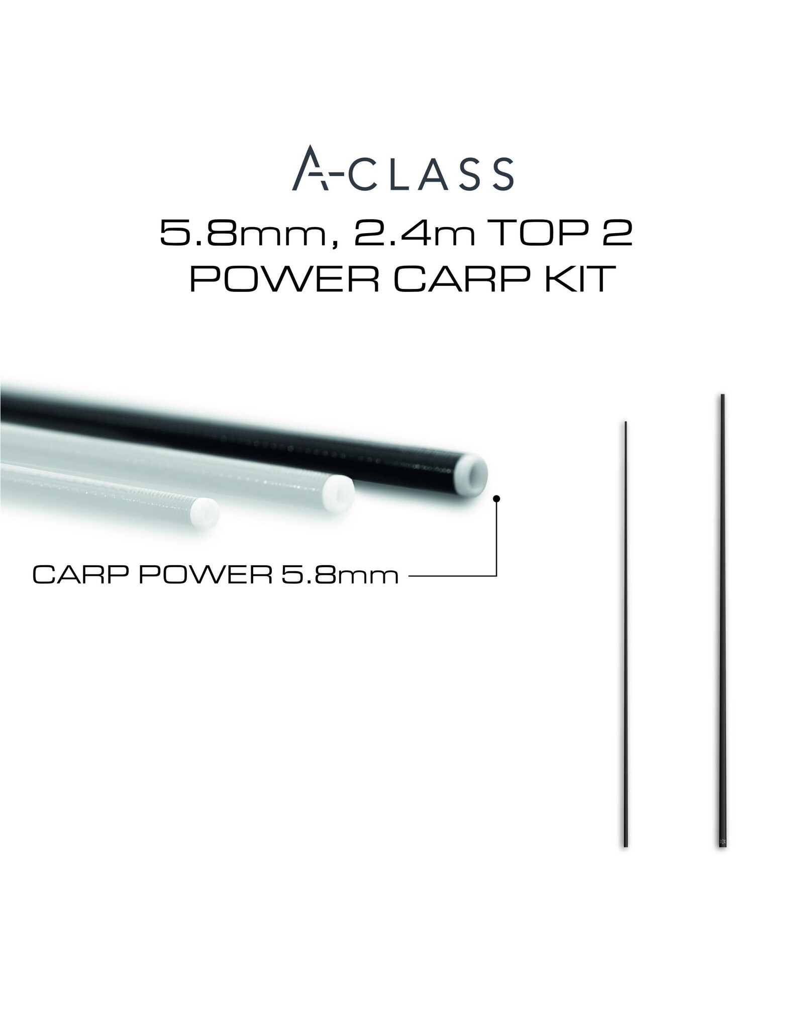 GURU Generic Carp Power Kit 5.8mm Top 2 2.4m