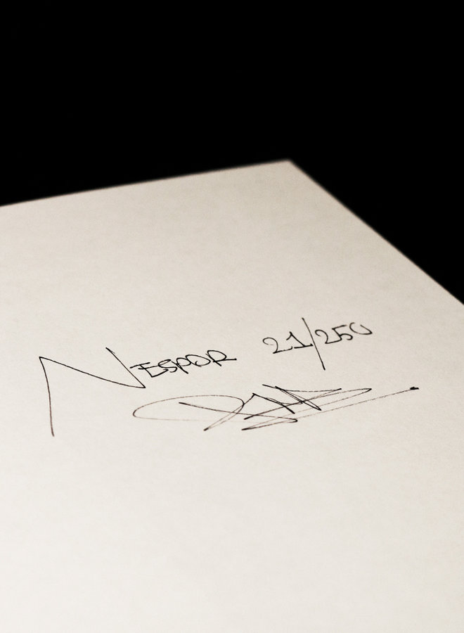 Daan Rietbergen - Nespor Type Specimen book (signed)