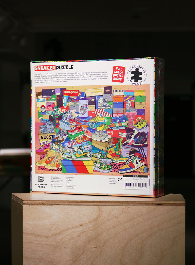 Sneaker Puzzle, 1000 pieces