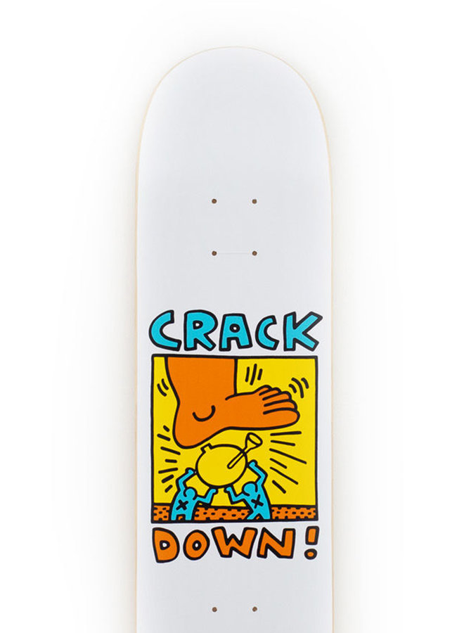 Skatedeck Keith Haring - Crack down