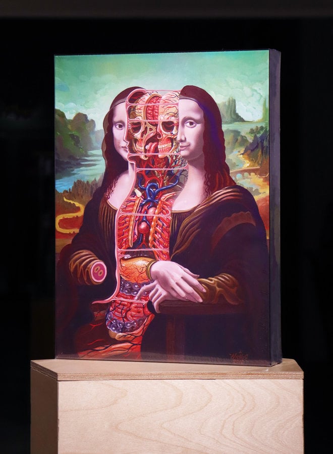 NYCHOS - Puzzel: Dissection of Mona Lisa