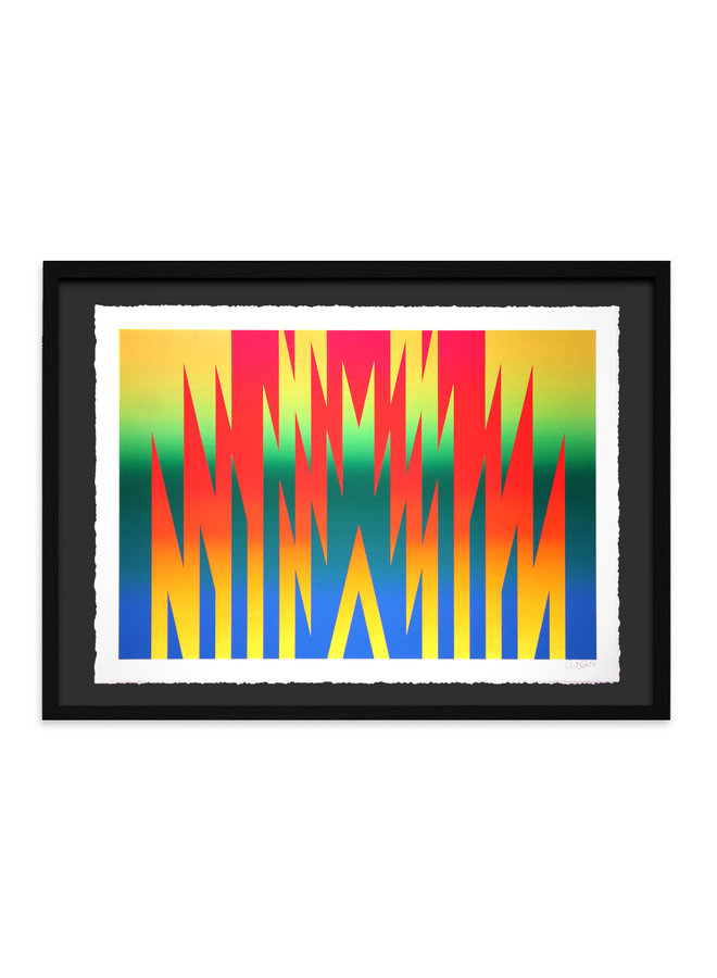 Anthony Garcia Sr. - Ascension Beam Print, 2023