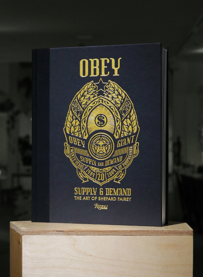 Shepard Fairey - Signed 20 year edition Supply and Demand