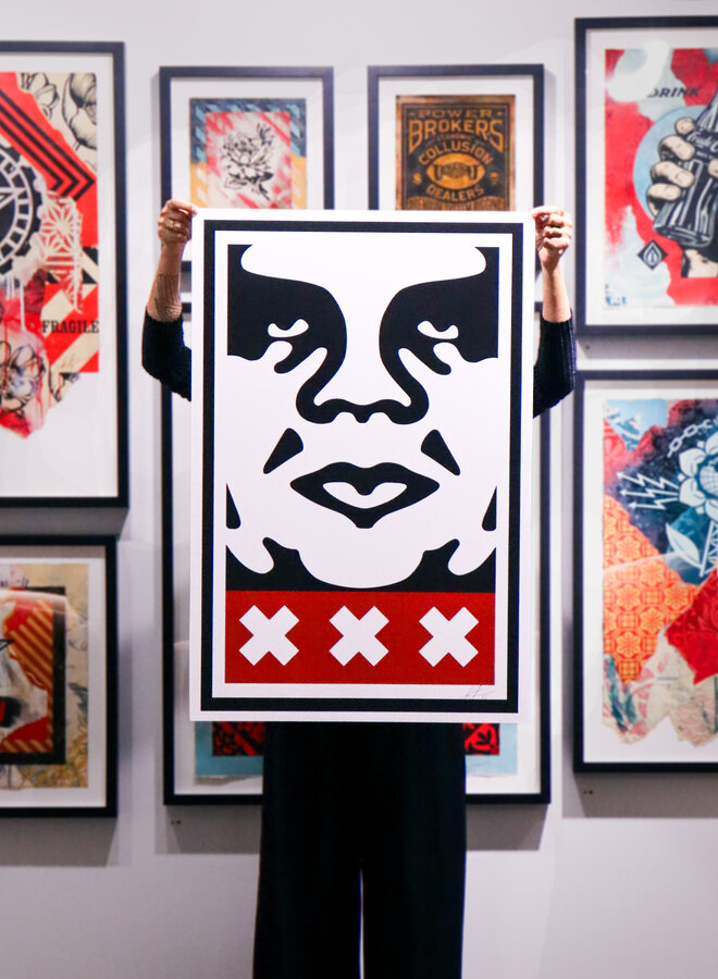 Shepard Fairey - Amsterdam ICON XXX print, 2023