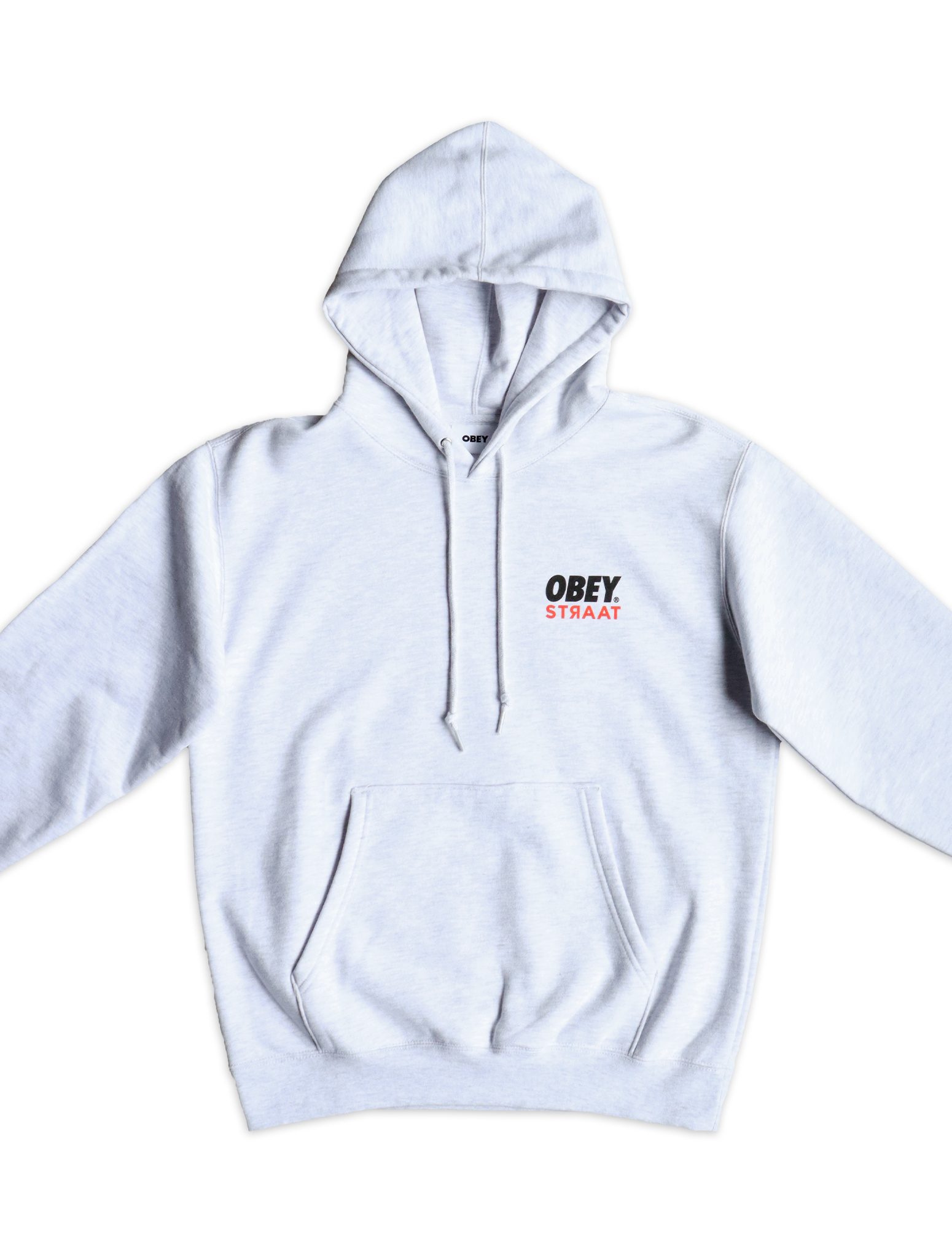 Obey hoodie grey hotsell