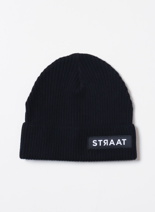 STRAAT Beanie - Black