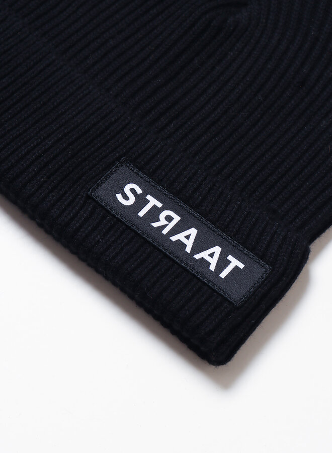 STRAAT Beanie - Black