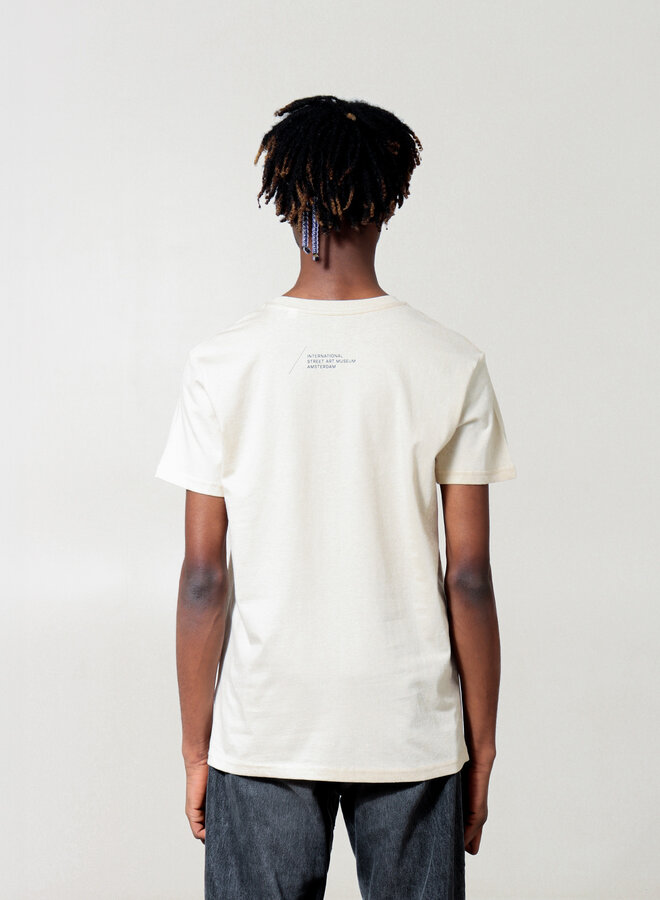 STRAAT Unisex T-shirt Patch - Natural Raw