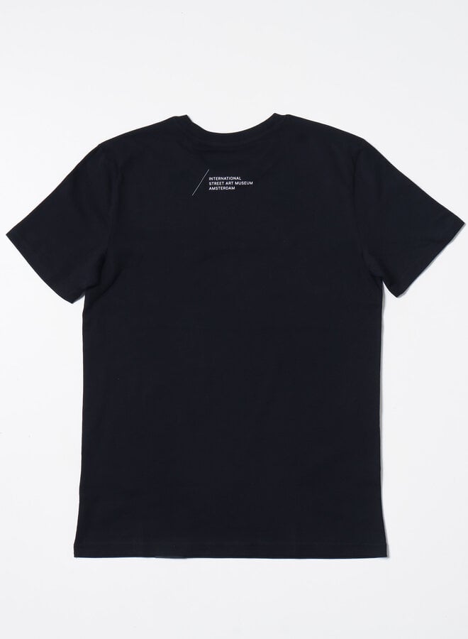 STRAAT T-shirt, Patch - Black