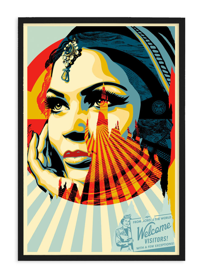 Shepard Fairey - Target Exceptions, signed offset lithograph