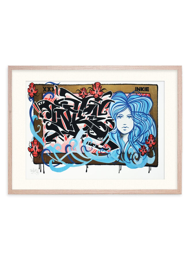 INKIE -  Bardotism Signed Print