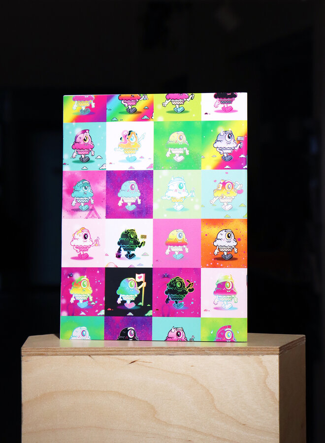 Buff Monster - Mini Melties, Coloring Book