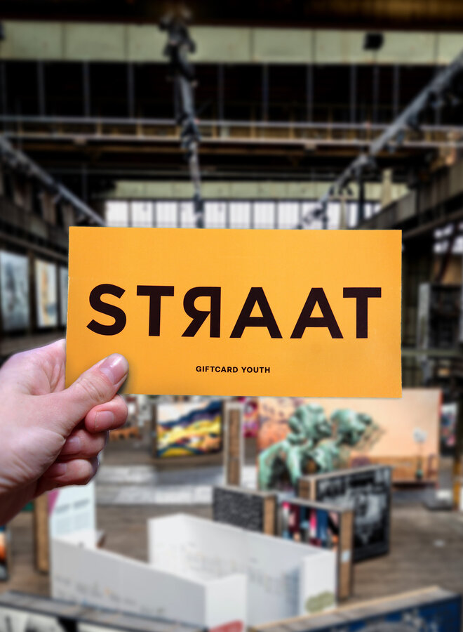 Giftcard STRAAT Museum: Jeugd ticket (13 t/m 18 jaar)