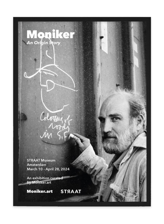 STRAAT x Moniker Exhibition Poster: Bill Daniel