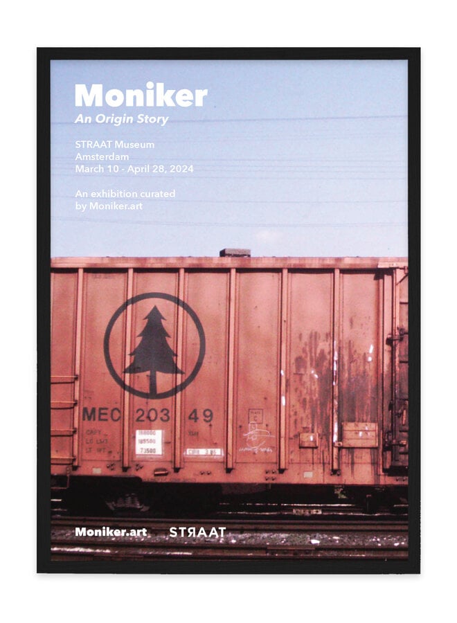 STRAAT x Moniker Exhibition Poster: Freight Wagon