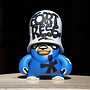 Flying Förtress - Teddy Trooper: Blue, signed and customized
