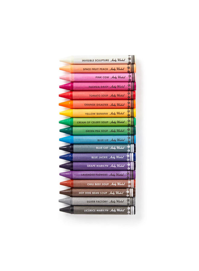 Andy Warhol: Campbell's Soup Crayon Set