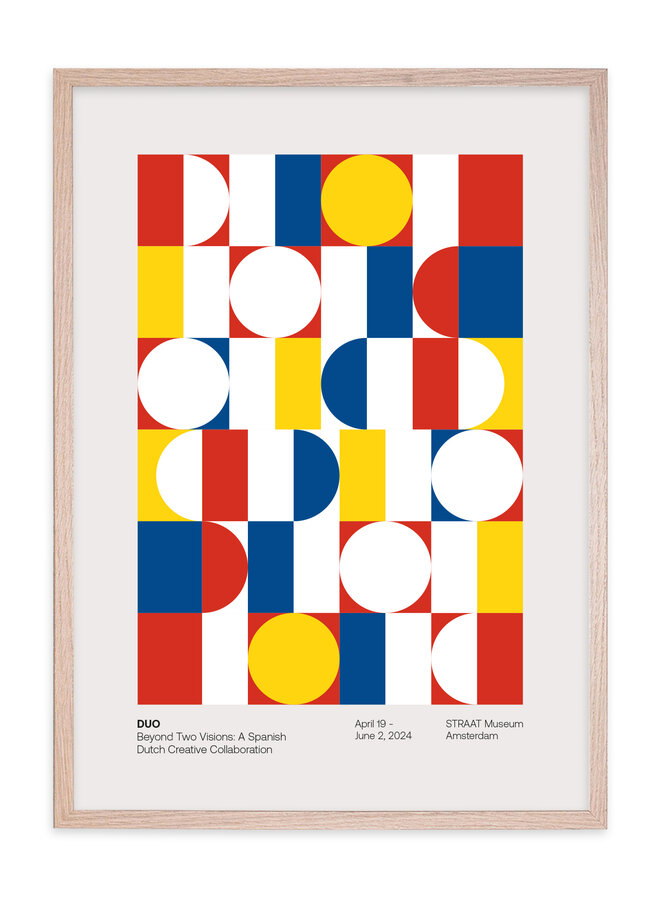 DUO - Exhibition poster