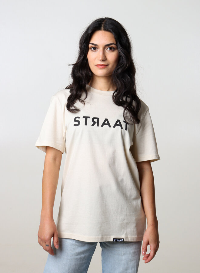 STRAAT T-shirt - Natural Raw