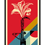 Shepard Fairey - AR-15 Lily, Signed Offset Lithograph