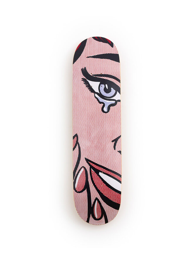 Roy Lichtenstein - Happy Tears (Skate deck)