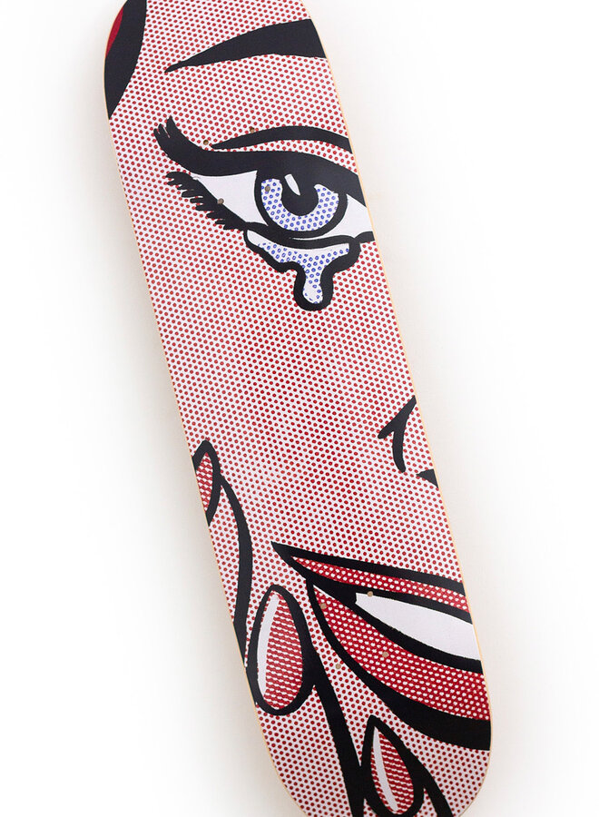 Roy Lichtenstein - Happy Tears (Skate deck)