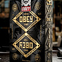 OBEY Speelkaarten - Goud & Zwart