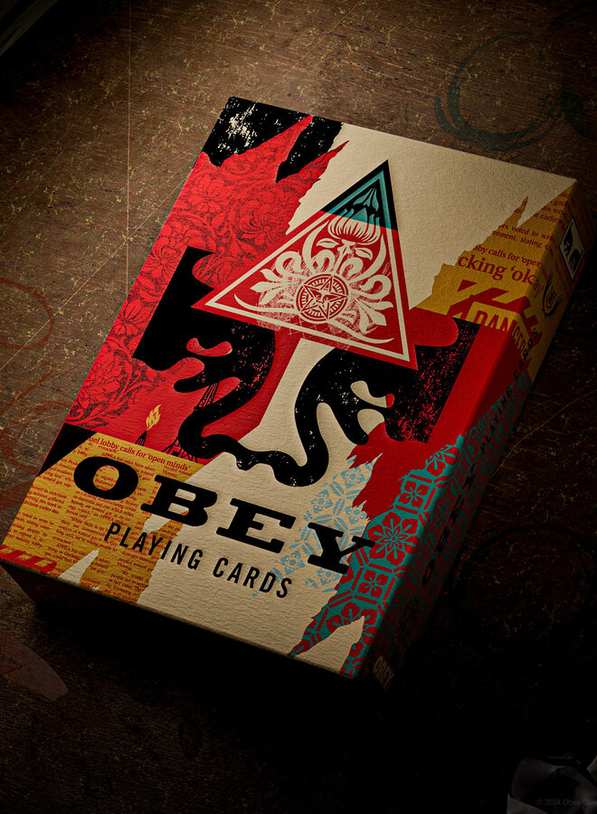 OBEY Playing Cards - Collage