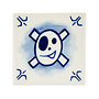 Schiffmacher x Royal Delft - Tile: Skull