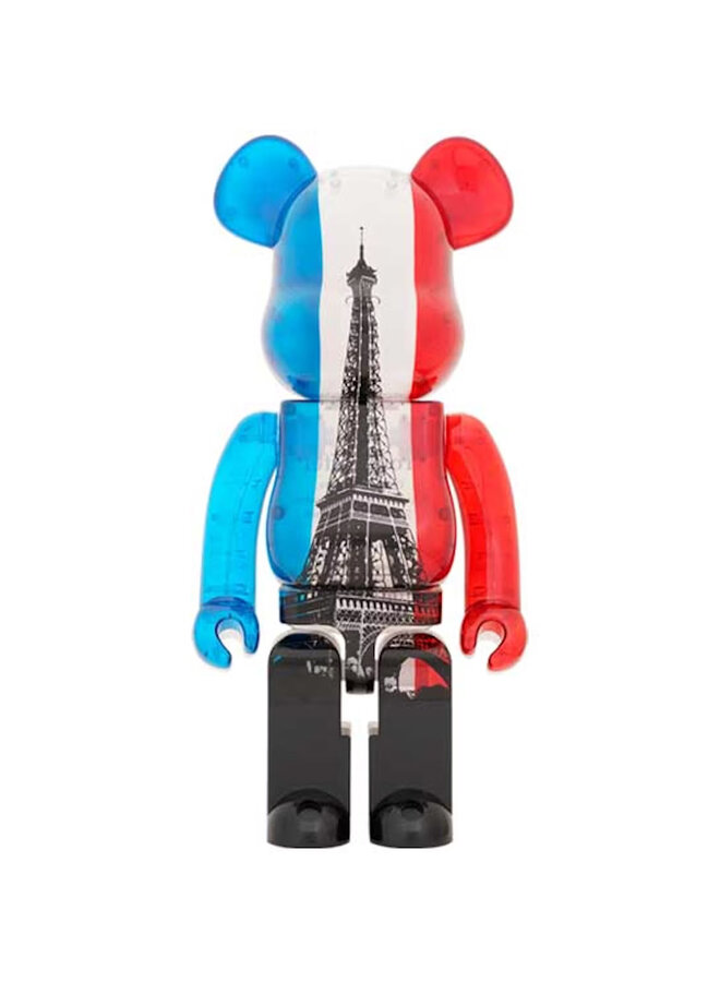 400% Bearbrick - Eiffel Tower (Tricolor)