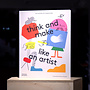Think and Make Like an Artist: Art Activities for Creative Kids!