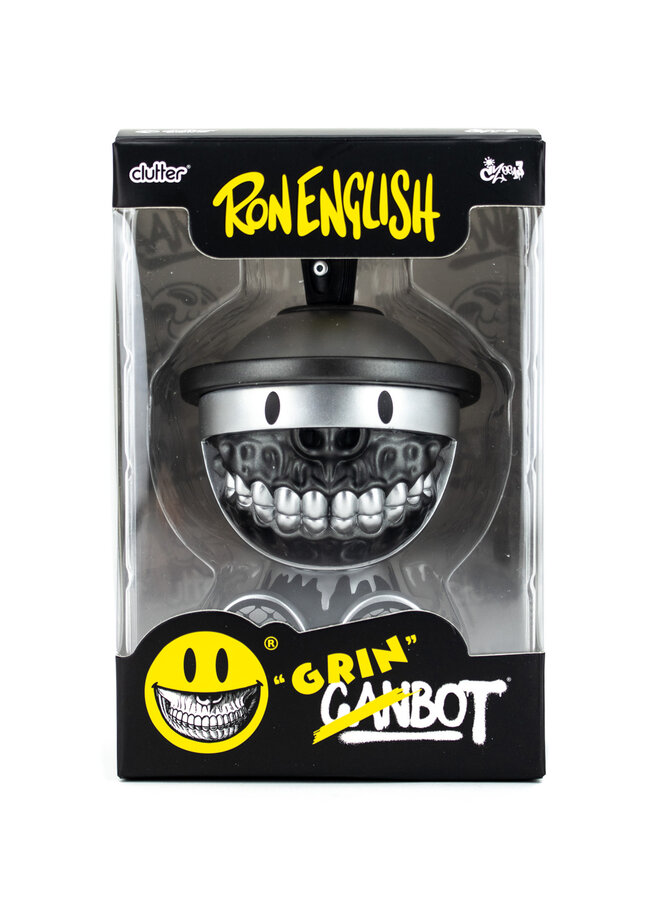 Ron English x Czee13 - Grinbot Metallic