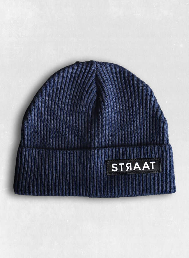 STRAAT Beanie - Navy Blue