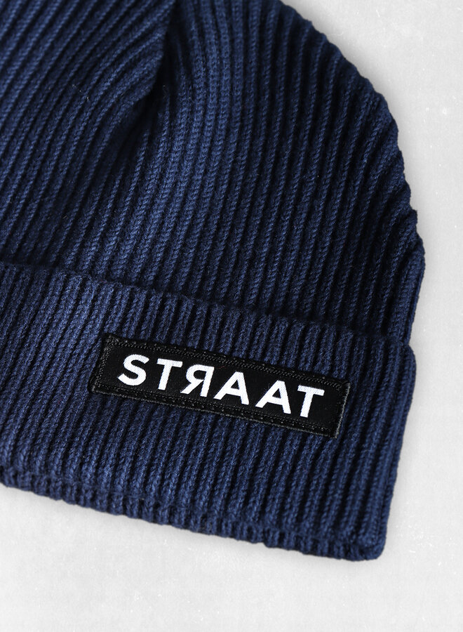 STRAAT Beanie - Navy Blue