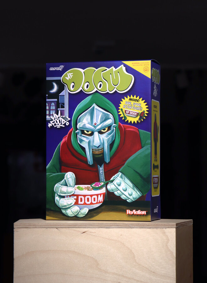 MF DOOM  (Mm..Food) - ReAction figure (Cereal bowl set)