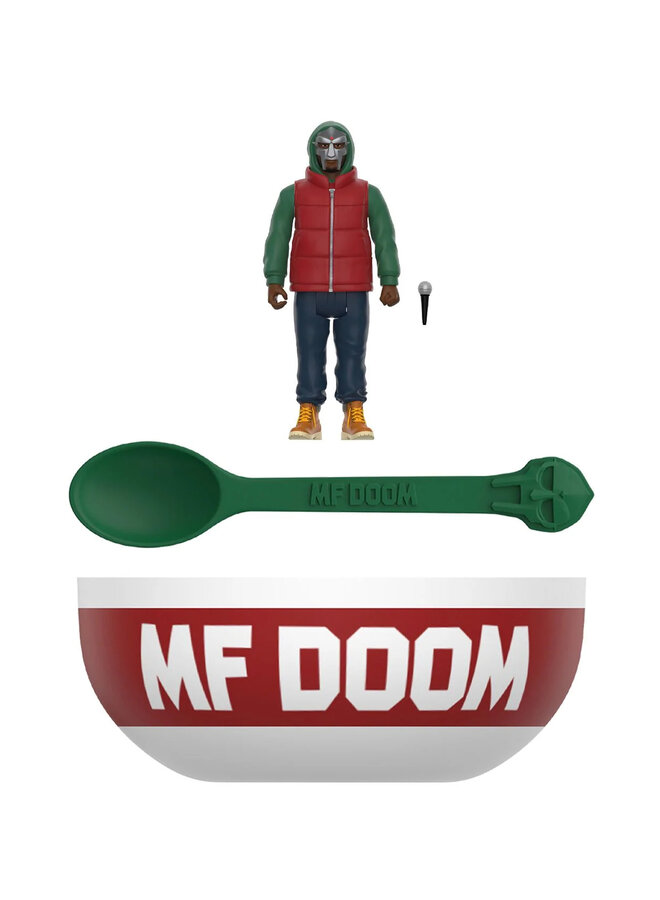 MF DOOM  (Mm..Food) - ReAction figure (Cereal bowl set)