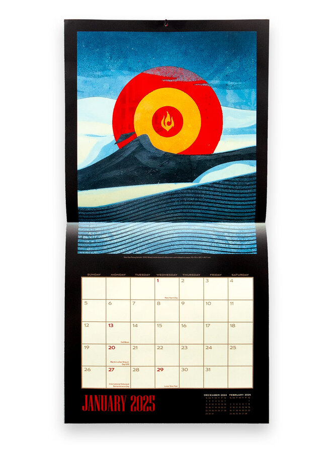 Shepard Fairey - Wall Calendar 2025
